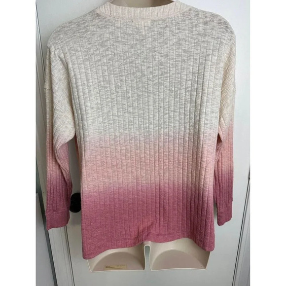Pink Ombre Button Sweater Size 2x Maurices #0363 - Picture 4 of 5